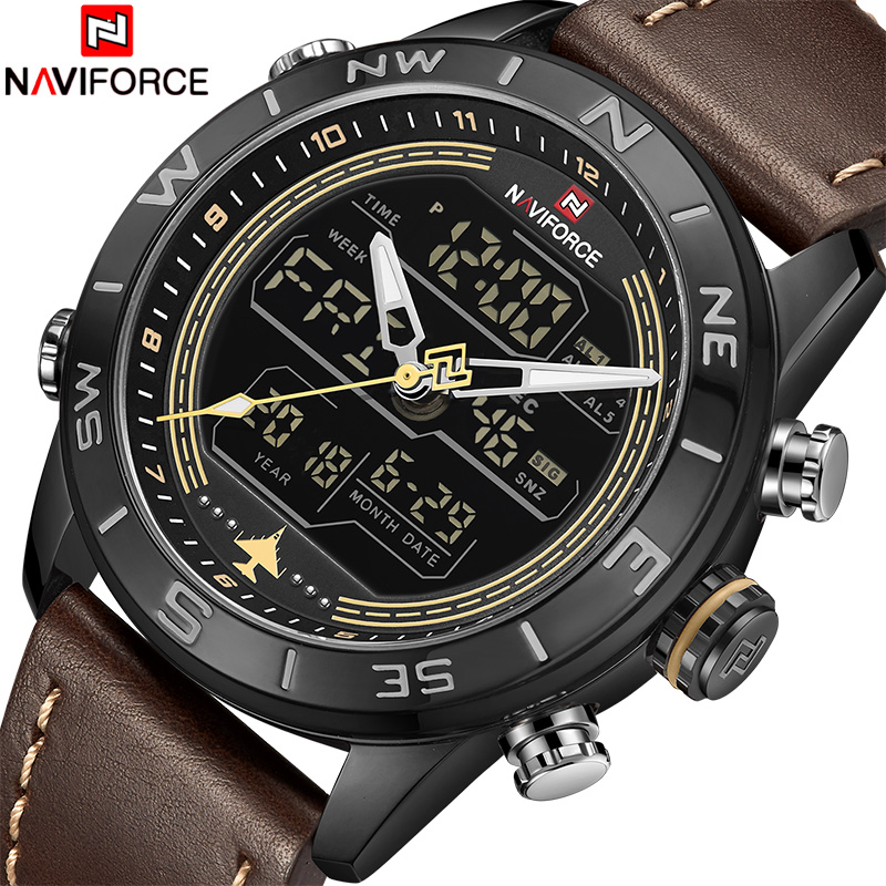 Luxury Watch Maker - NAVIFORCE Luxury Brand Men Sports Quartz
