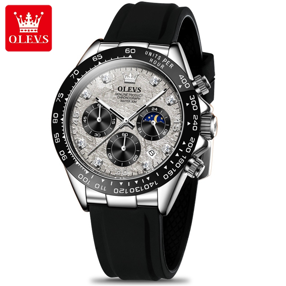 OLEVS 2875 Quartz Watch for Me - огляд і ціна Luxury Watch Maker