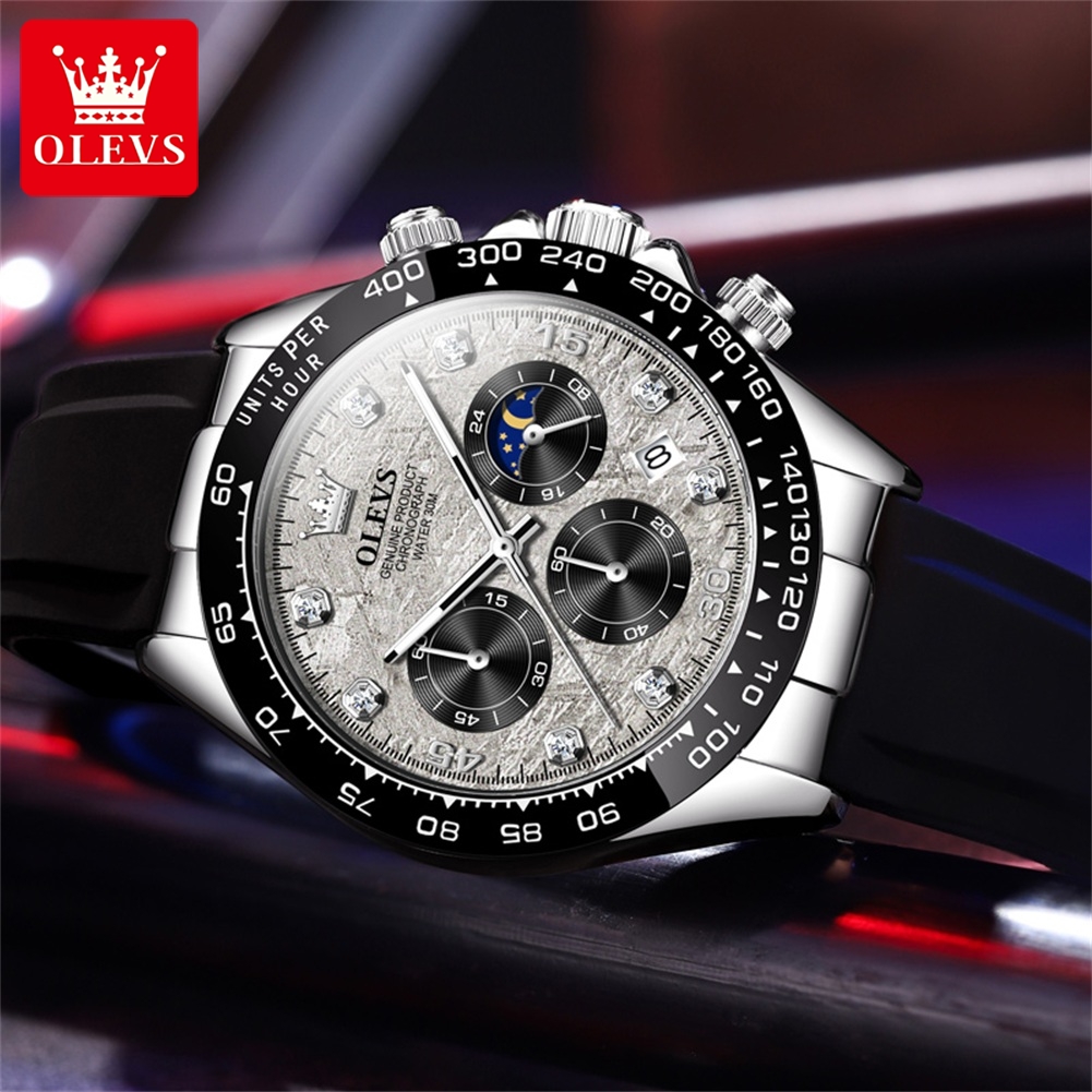 OLEVS 2875 Quartz Watch for Me - огляд і ціна Luxury Watch Maker