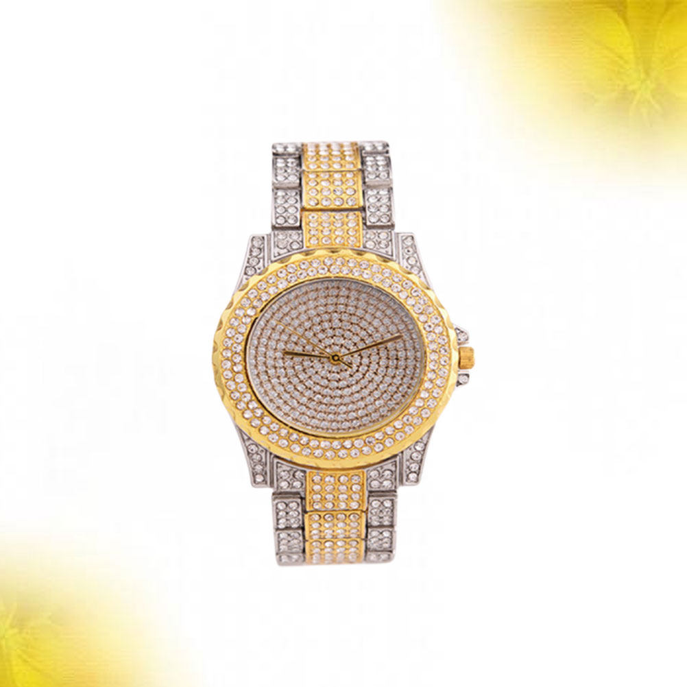 1Pcs Rhinestone Women Wristwat - огляд і ціна Luxury Watch Gift For Her