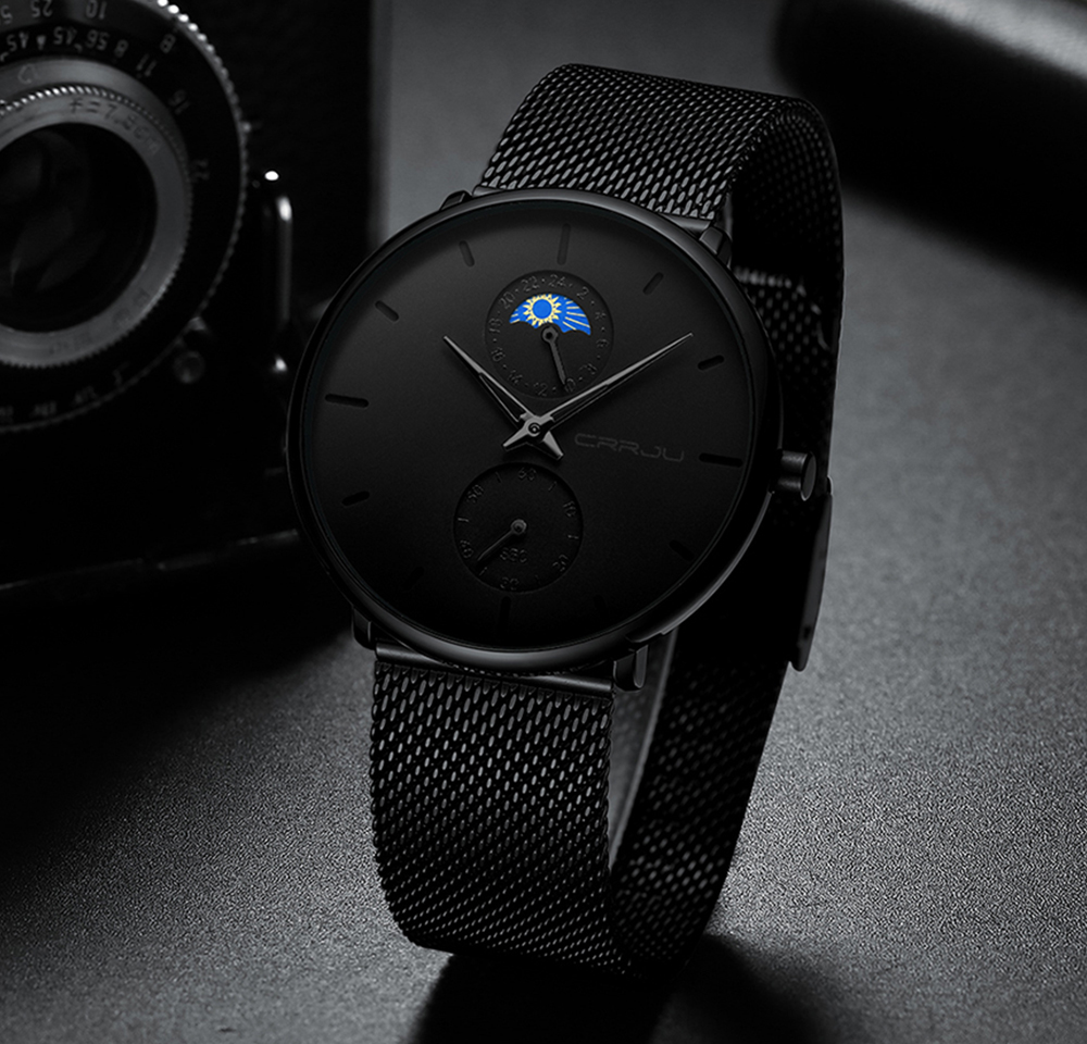 CRRJU Top Brand Luxury Man Wri - огляд і ціна Luxury Watch Maker