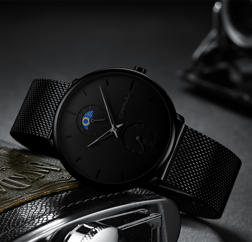 CRRJU Top Brand Luxury Man Wri - огляд і ціна Luxury Watch Maker