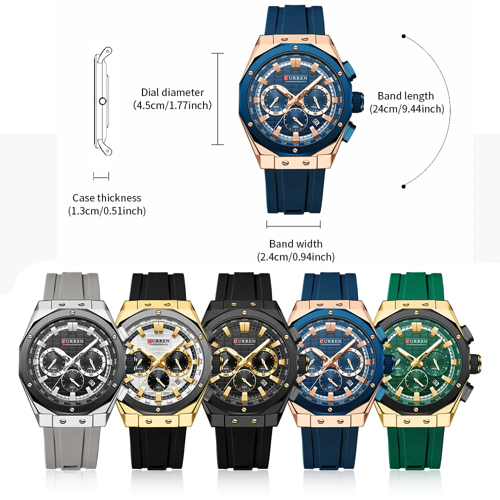 CURREN Luxury Brand High Quali - огляд і ціна Luxury Watch Maker