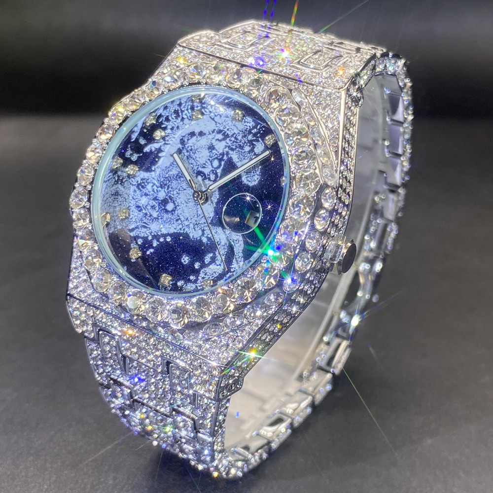 2026 Hip Hop Mens Quartz Watch - огляд і ціна Luxury Watch Iceberg